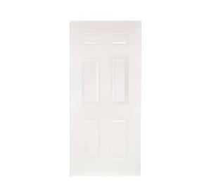 Puerta metálica Sinfonía blanco 90x200 cm