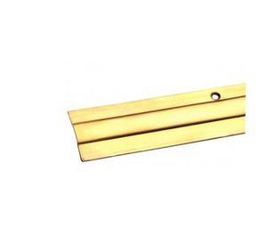 Cubrejunta aluminio con tornillo bronce Idaf