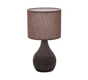 Lámpara sobremesa 1L 60W E27 Toscana III café