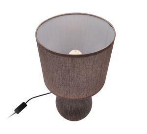 Lámpara sobremesa 1L 60W E27 Toscana III café