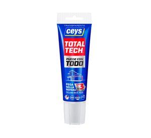 Adhesivo sellador 125 ml Total Tech transparente Ceys