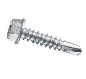 Tornillo 12 x 1'' autoperforante hexagonal x100 unidades Imporper