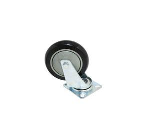 Rueda carga 100 mm negro/gris Gevemac
