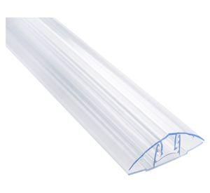 Perfil union H clip transparente 4-10mm 2,9 m