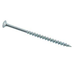 Tornillo volcanita 8 mm x 3'' rosca madera zinc PH2 10 unidades Imporper