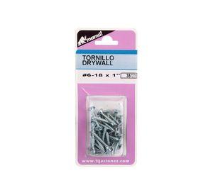 Tornillo madera metal 6-18 x 1'' 35 unidades Mamut