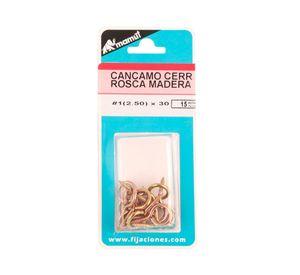 Cáncamo cerrado 2,5 x 30 mm Mamut