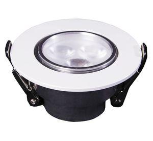 Foco embutido 7,5 cm 1L LED básico blanco Drl
