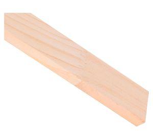 Moldura cubrejunta pino Recta 9x30 mm 3 m