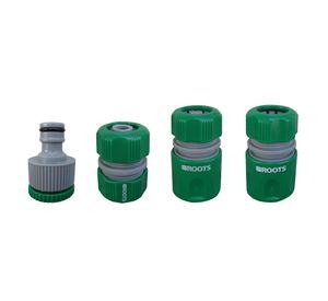 Set de acoples  Unión conector 1/2’’ y 3/4’’ Roots