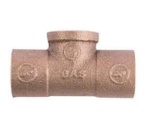 Tee  3/4'' x 3/4'' x 1/2'' SO-SO-HI gas Nibsa