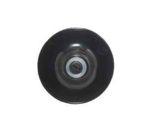 Plato goma 4 1/2 para esmeril 718111 negro KWB