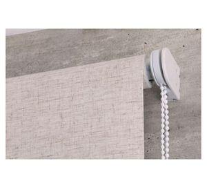 Cortina roller blackout 180x250 cm textura crudo