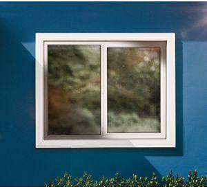 Ventana PVC 4 mm 50x91 cm