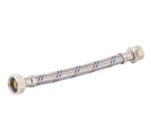 Flexible 1/2'' HI HE multiprop贸sito acero inoxidable x20 cm Flustem