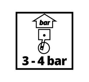 Pistola para pintar 3-4 bar 0,6 litros Einhell