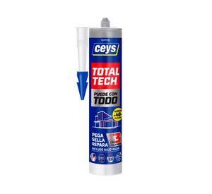 Adhesivo sellador 290 ml Total Tech gris Ceys
