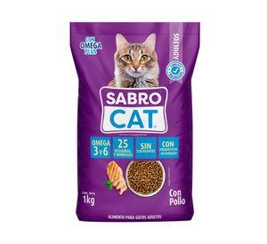 Alimento seco gatos 1 kg Con Pollo