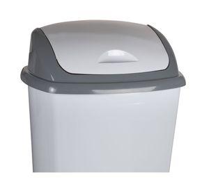 Basurero tapa vaivén 60 litros Deluxe Innovaplast
