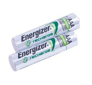 Pilas recargables AAA 2 unidades Energizer