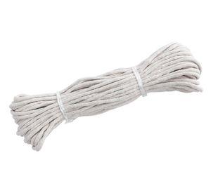 Algodón 4 mm trenzado natural x15 m Arnik