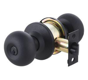 Cerradura embutir pomo acceso interior 206 negro mate Odis