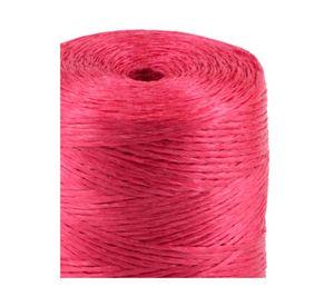 Rafia ovillo 800 gr rojo