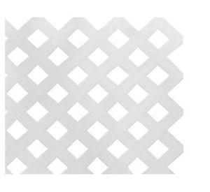 Treillage privacy 122x244 m blanco Dvp