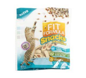 Snack gato 65 gr pescaditos salmón Fit Formula