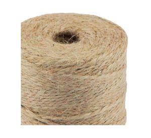 Ovillo yute cáñamo 60 gr natural