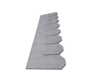 Tejuela bicelada 6x400x1200 mm gris Volcán.