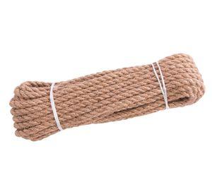 Yute 8 mm torcido fibra natural x10 m Arnik