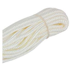 Nylon trenzado 6 mmx10 m blanco