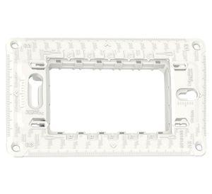 Soporte tapa triple Orión blanco Schneider