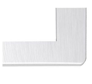 Tapa triple Orión aluminio/gris Schneider