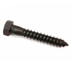 Tornillo Tirafondo 1/4 x 1 1/2’’ pavonado 25 unidades Imporper.