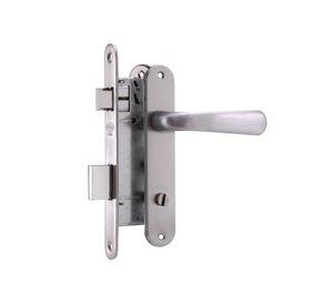 Cerradura embutida manilla baño Futura pac Poli