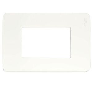 Tapa triple Orión blanco Schneider