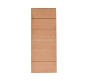 Puerta interior Milano Enchapada 75x200 cm Multimarca.