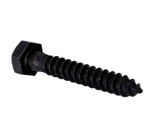 Tornillo tirafondo 5/16''x2'' pavonado x15 unidades Imporper