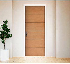 Puerta interior Milano Enchapada 80x200 cm Multimarca