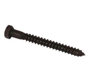 Tirafondo 3/8 x 3 1/2'' pavonado 15 unidades Imporper