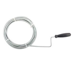 Destapador desagüe manual 5 mm 5 m inox Flustem