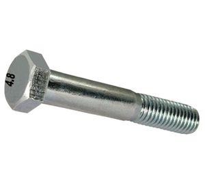 Perno hexagonal 1/4'' x 2'' negro 25 unidades Imporper.