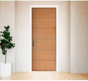 Puerta interior Milano Enchapada 70x200 cm Multimarca