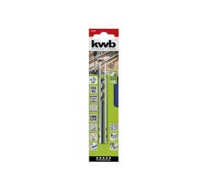 Broca 7 mm HSS akku top acero inoxidable KWB