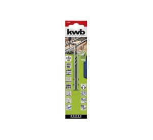 Broca 6 mm HSS akku top acero inoxidable KWB