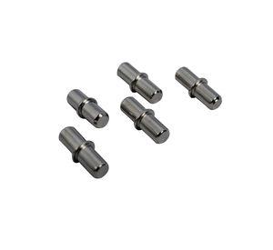 Soporte repisa duplo niquelado x40 unidades hbt