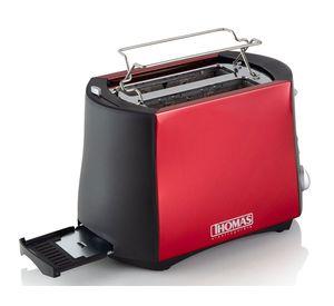 Tostador 2 rebanadas 800W TH-120R rojo Thomas