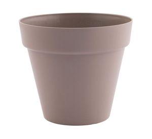 Maceta 25 cm Capri taupe